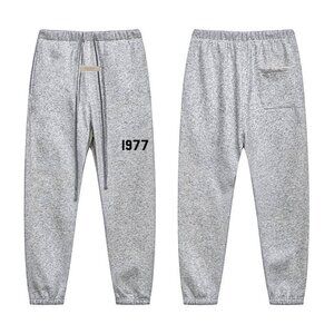 ESSENTIALS FEAR OF GOD 1977 Flocked Letter Sweatpants